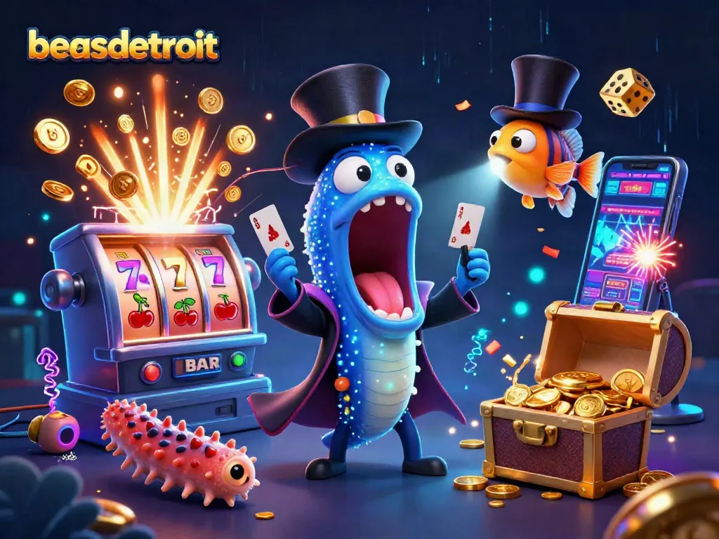 Experience entertaining magic with beasdetroit's vibrant casino action featuring dynamic characters and vibrant gaming elements.
