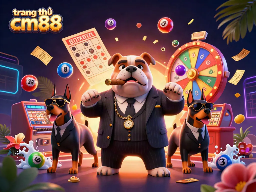 Experience the excitement of the trang chủ cm88 with vibrant lottery game elements.